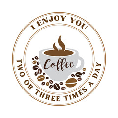 Te disfruto cafe 