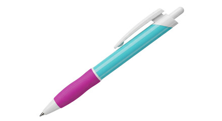 Isolated pen, colorful, stylish, ready to use for writing and note-taking, school, study, work
