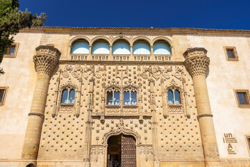 Palacio de Jabalquinto facade Baeza Spain architecture