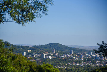 Panoramic View of Santa Maria, RS, Brazil