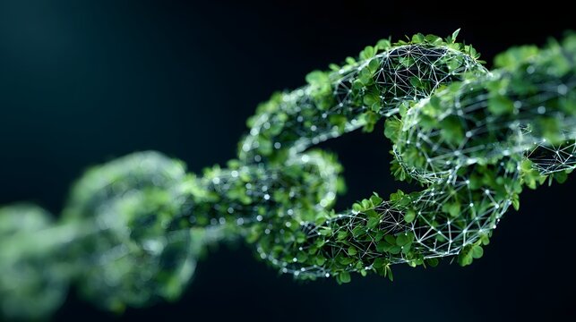 concept of green blockchain for sustainable transactions