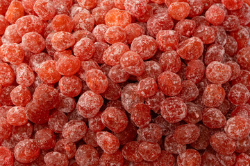 dried kumquat isolated on a white background