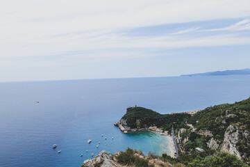 Bay of the Saracens and Punta Crena, Liguria - Italy
