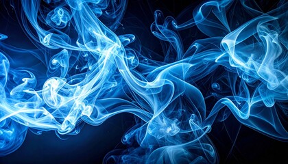 綺麗な幻想的な煙の素材