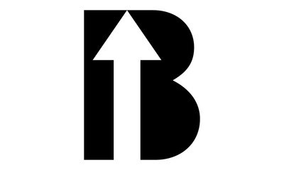 Letter B Financial Logo	
