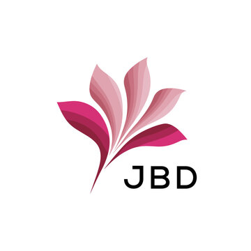 Modern  Tech Logo Design &ndash; Futuristic Blue and White Circular Emblem on Black Background, JBD Later Logo, 
