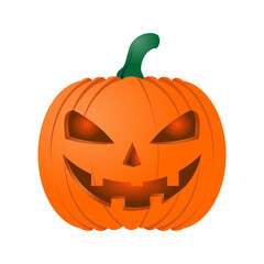 jack o lantern, jack o lantern halloween, halloween pumpkin isolated on transparent, Spooky Jack-O'-Lantern Halloween Icon