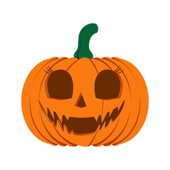 jack o lantern, jack o lantern halloween, halloween pumpkin isolated on transparent, Spooky Jack-O'-Lantern Halloween Icon