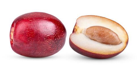 dates fruits isolated on transparent png ( image from camera )