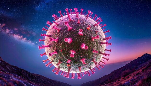decoding the surface of a virus