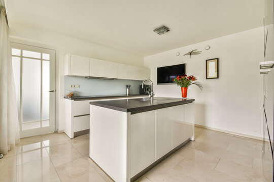 Modern Minimalist Kitchen Interior