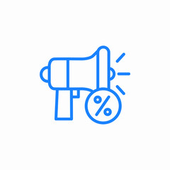 sale announcement icon sign vector