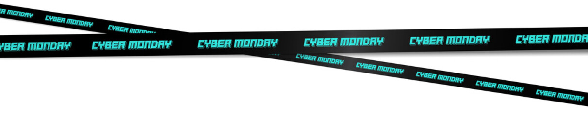 Cyber Monday Tape Illustration
