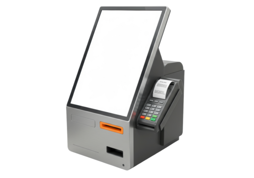 Isolated device for point of sale terminal POS for retail payment with blank screen