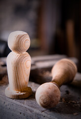 Wood Turned Figures