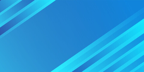 Abstract blue background with diagonal lines. Dynamic shapes composition. Vector illustration