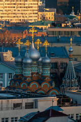 The Church of St. Gregory of Neo-Caesarea on Polyanka Street in the center of the Russian capital.