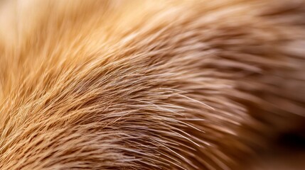 Fototapeta premium Fur like fibers and seams of a plush pet paw toy are visible in an ultra macro shot on a clean isolated background