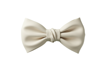  A stylish double-layered bow with two-tone ribbons, soft light reflection