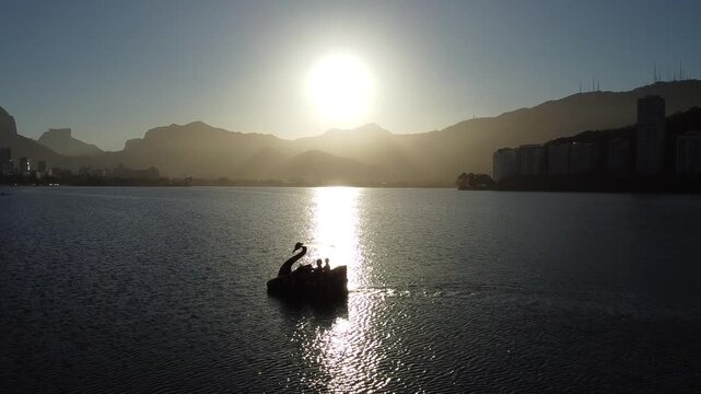 Pedalinho na lagoa rodrigues de freitas