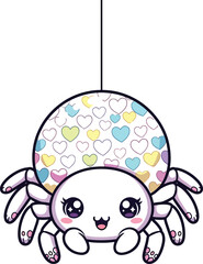 Naklejka premium hedgehog with a balloon