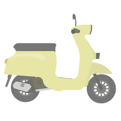 スクーターのイラスト