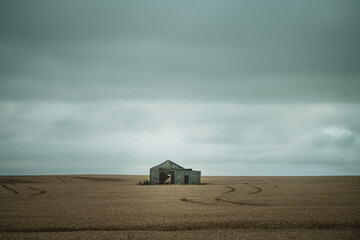 house in the field