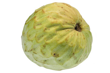 Obraz premium cherimoya fruit isolated on white background