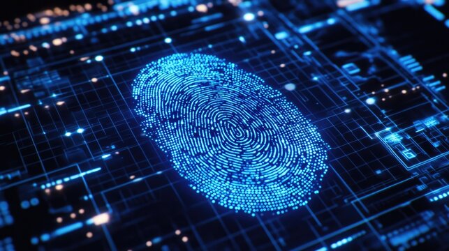 Digital Fingerprint Representation Security Concept in a Technological World