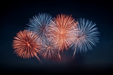 Explosive kaleidoscope fireworks painting night sky, Diwali celestial celebration, Bonfire Night kaleidoscope, vibrant sparkling pyrotechnic artistry