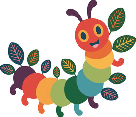 Abstract geometric design with vibrant color palette and clean typography