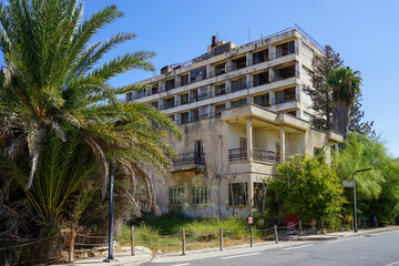 Varosha, the abandoned city in Famagusta in North Cyprus