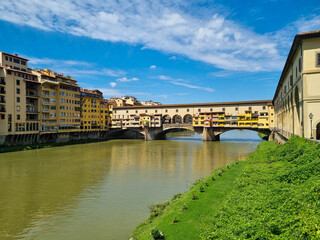 Florence, Italy - Ponte Vecchio on the Arno River