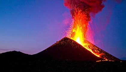 A vivid image of natural destruction.