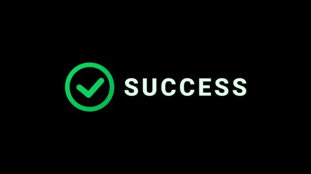 UI Animation Pack &ndash; Success, Error, Failed Icons | App Notification Motion Graphic for Interface and Alert Design