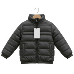 black puffer  jacket