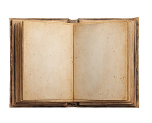 Open antique book, aged pages (5)