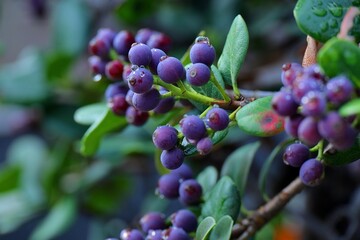 雨上がりのベリー　シャリンバイ