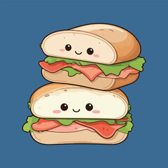 big sandwich on a plate
