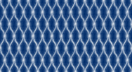 Dotted line grid seamless pattern. Wavy polka dot white texture. Artistic gradient abstract background