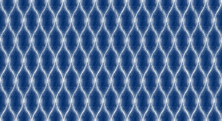 Dotted line grid seamless pattern. Wavy polka dot white texture. Artistic gradient abstract background