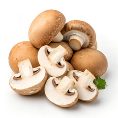 Fresh Organic Mushrooms for Healthy Cooking Recipes