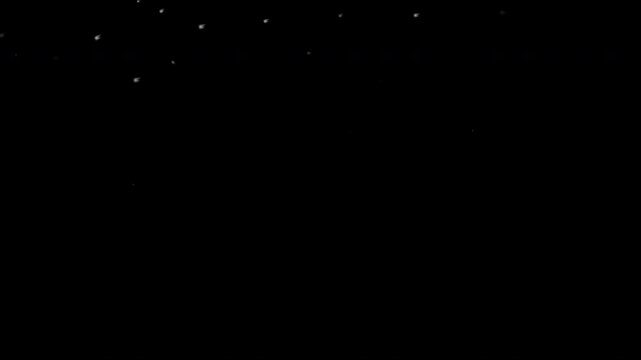 Heavy snowfall, snowflakes in different shapes and forms. Snow flakes, snow background. Falling Christmas	 - Powered by Adobe