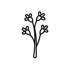 vector tree silhouette