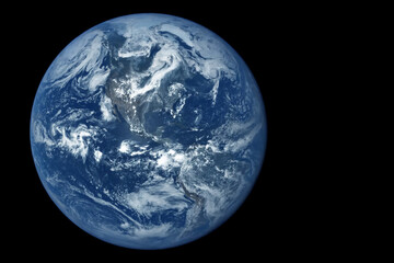 Planet Earth from space. Elements of this image furnished by NASA