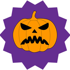 Halloween Pumpkin Face