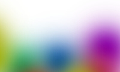 Rainbow Gradient Design on Transparent Background – Colorful Vector