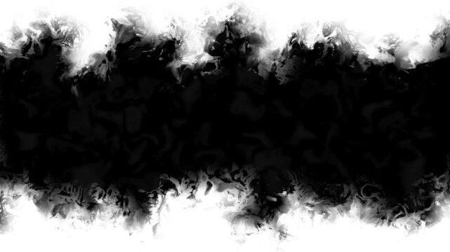 Watercolor Ink Transition &ndash; Soft Cloudy Smoke Effect (Luma Matte)