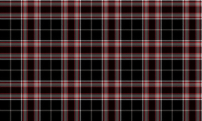 Seamless plaid pattern in black, brown, red, gray, and white for designing clothes, skirts, pants, and dresses. Add a cool and classic touch to every fashion look.
