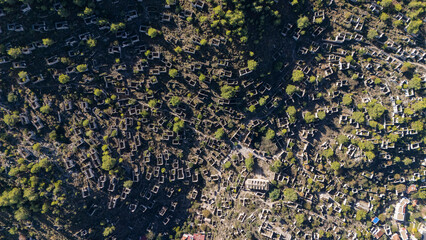 Abandoned Greek Village Kayakoy in Fethiye, Turkey